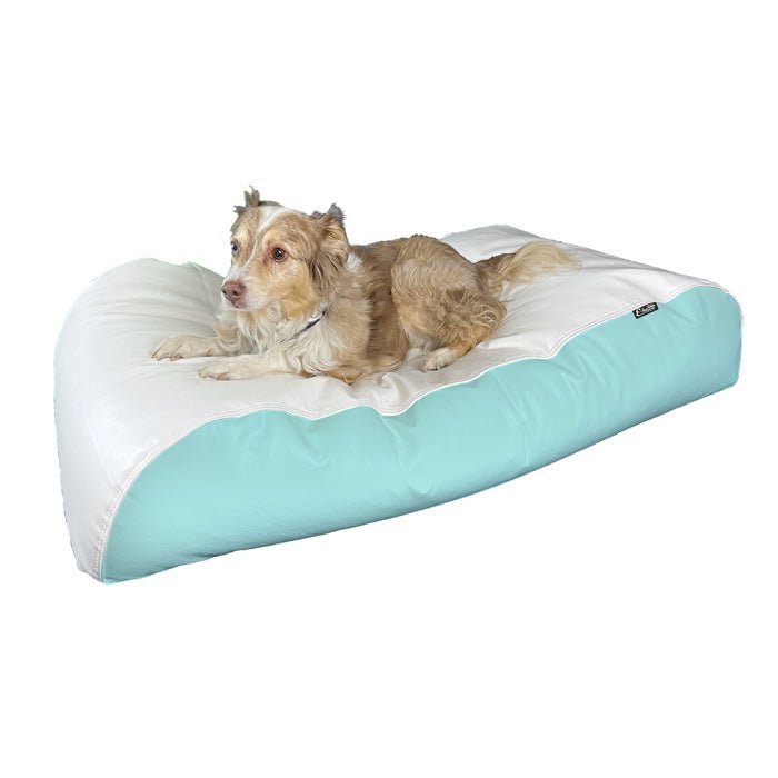 E - SeaRider Dog Bed Marine Bean Bag - E - SeaRider DGBDL - White - Seafoam - SS