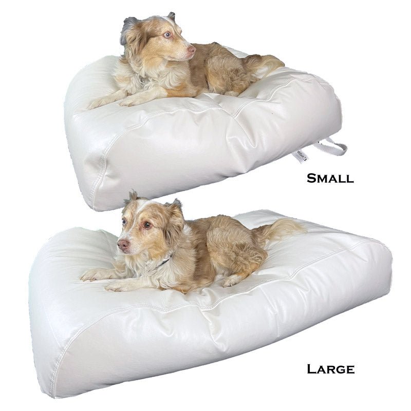 E - SeaRider Dog Bed Marine Bean Bag - E - SeaRider DGBDS - White - Seafoam - SS