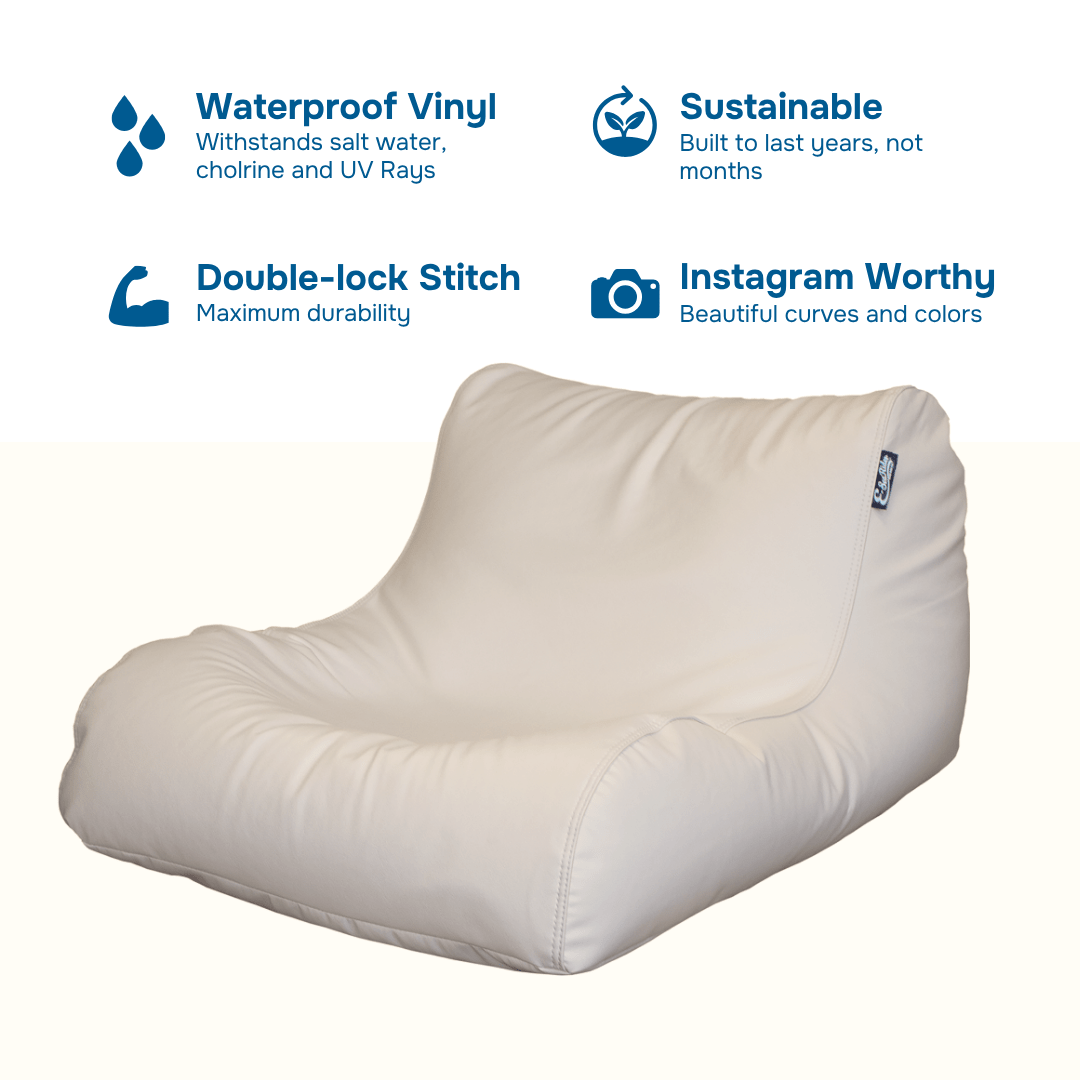 DUNE Beach Bean Bag Chair - E - SeaRider DUNE - Carolina - Carolina - SS