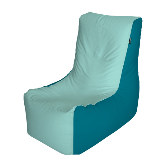 E - SeaRider Express Two Tone Color Wedge Marine Bean Bag - E - SeaRider LW - Seafoam - Teal - SS