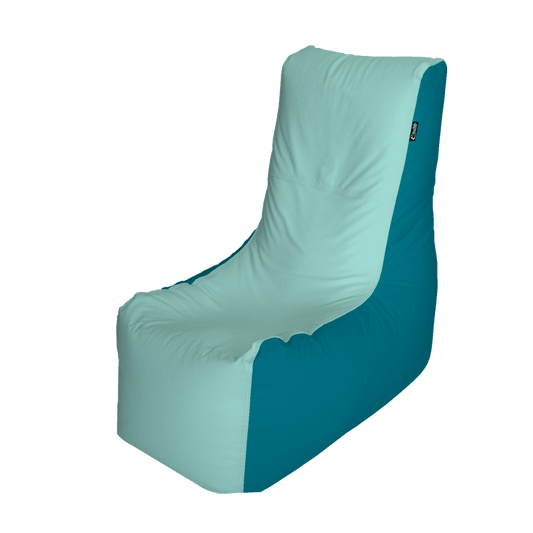 E - SeaRider Express Two Tone Color Wedge Marine Bean Bag - E - SeaRider SW - Seafoam - Teal - SS