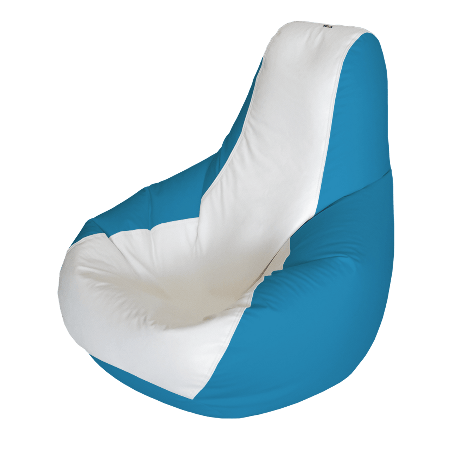 E - SeaRider Teardrop Marine Bean Bag - E - SeaRider MTL - White - Lagoon - SS