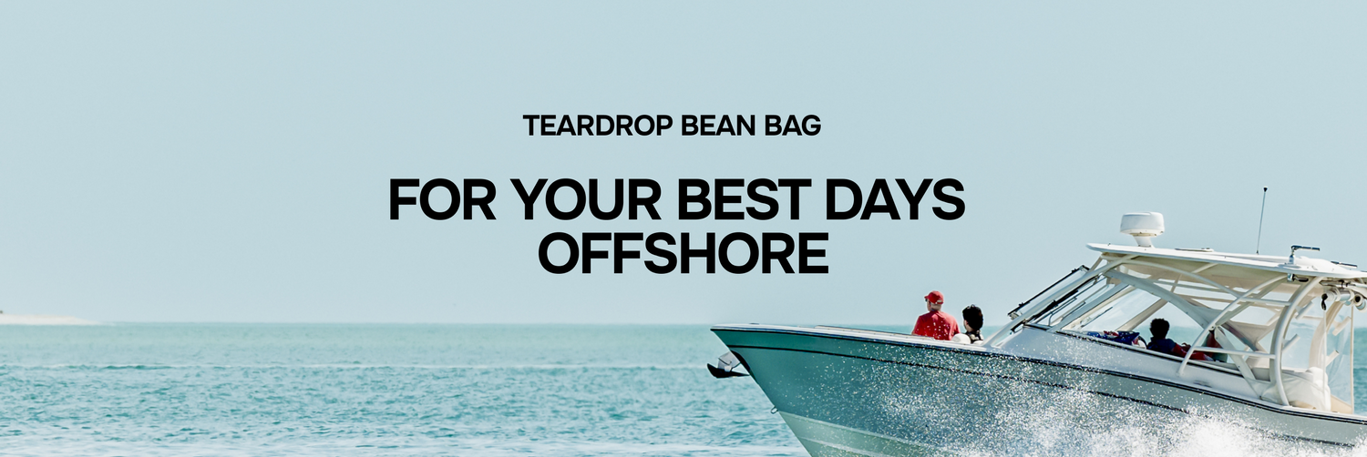 Teardrop Marine Bean Bag