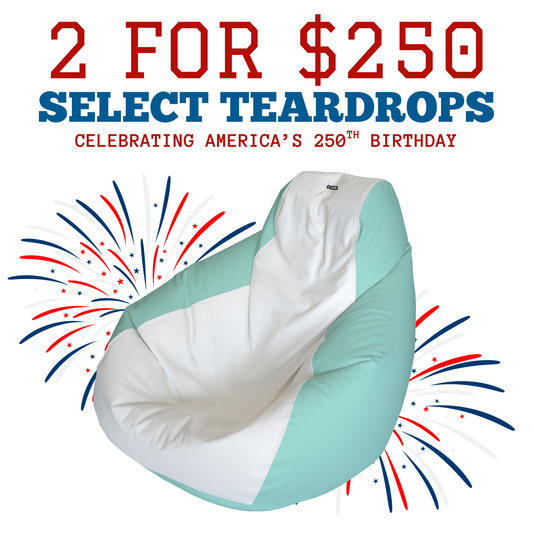 🇺🇸 4th of July Special E-SeaRider Teardrop Boat Bean Bag