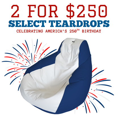🇺🇸 4th of July Special E-SeaRider Teardrop Boat Bean Bag