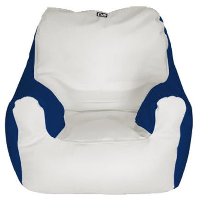 Small Armchair (B2B) - E - SeaRider SA - White - Navy - SS