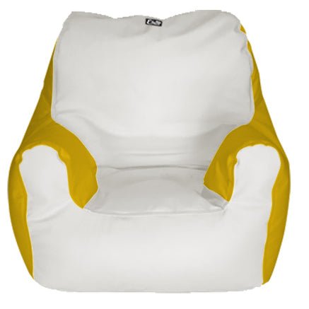 Small Armchair (B2B) - E - SeaRider SA - White - Yellow - SS