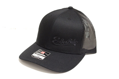 Black/Black Trucker Hat