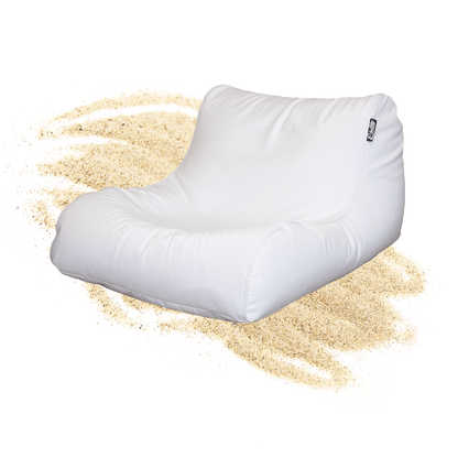 DUNE Beach Bean Bag Chair - E - SeaRider DUNE - White - White - SS