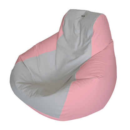E - SeaRider Teardrop Express Two Tone Marine Bean Bag - E - SeaRider LT - Gray - Pink - SS