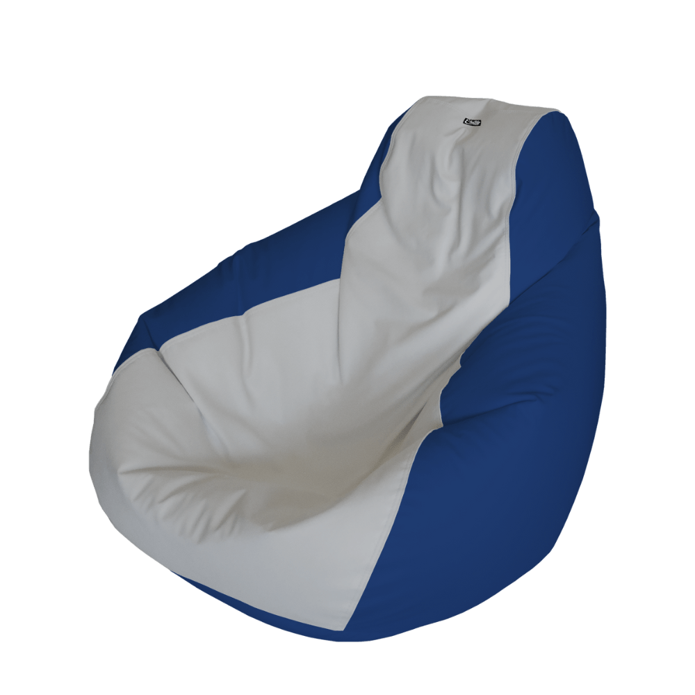 E - SeaRider Teardrop Express Two Tone Marine Bean Bag - E - SeaRider MT - Gray - Navy - SS