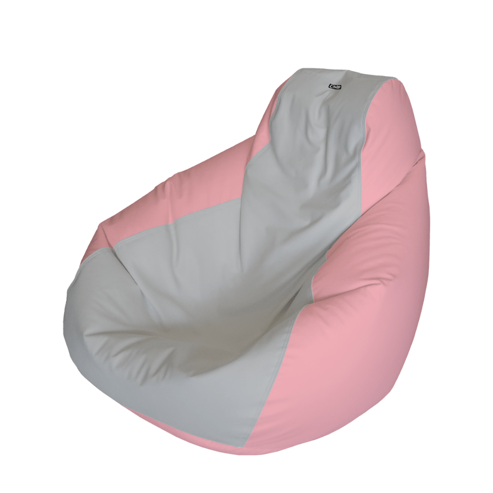 E - SeaRider Teardrop Express Two Tone Marine Bean Bag - E - SeaRider MT - Gray - Pink - SS