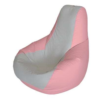 E - SeaRider Teardrop Express Two Tone Marine Bean Bag - E - SeaRider MTL - Gray - Pink - SS
