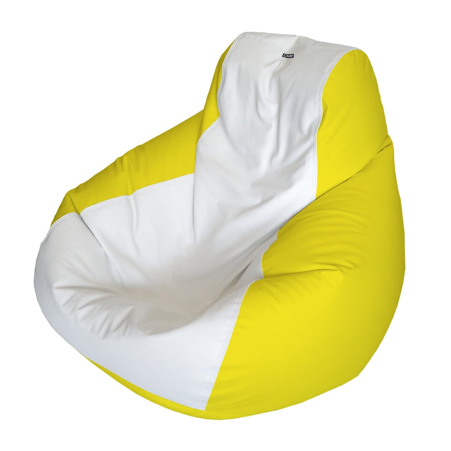 E - SeaRider Teardrop Marine Bean Bag - E - SeaRider LT - White - Yelllow - SS