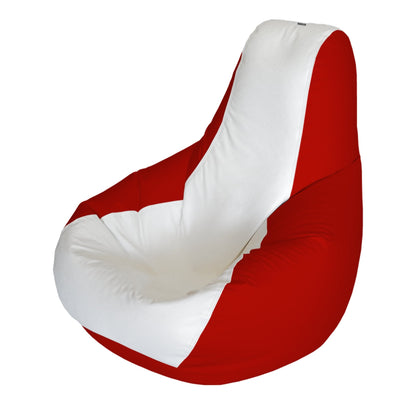 E - SeaRider Teardrop Marine Bean Bag - E - SeaRider MTL - White - Red - SS