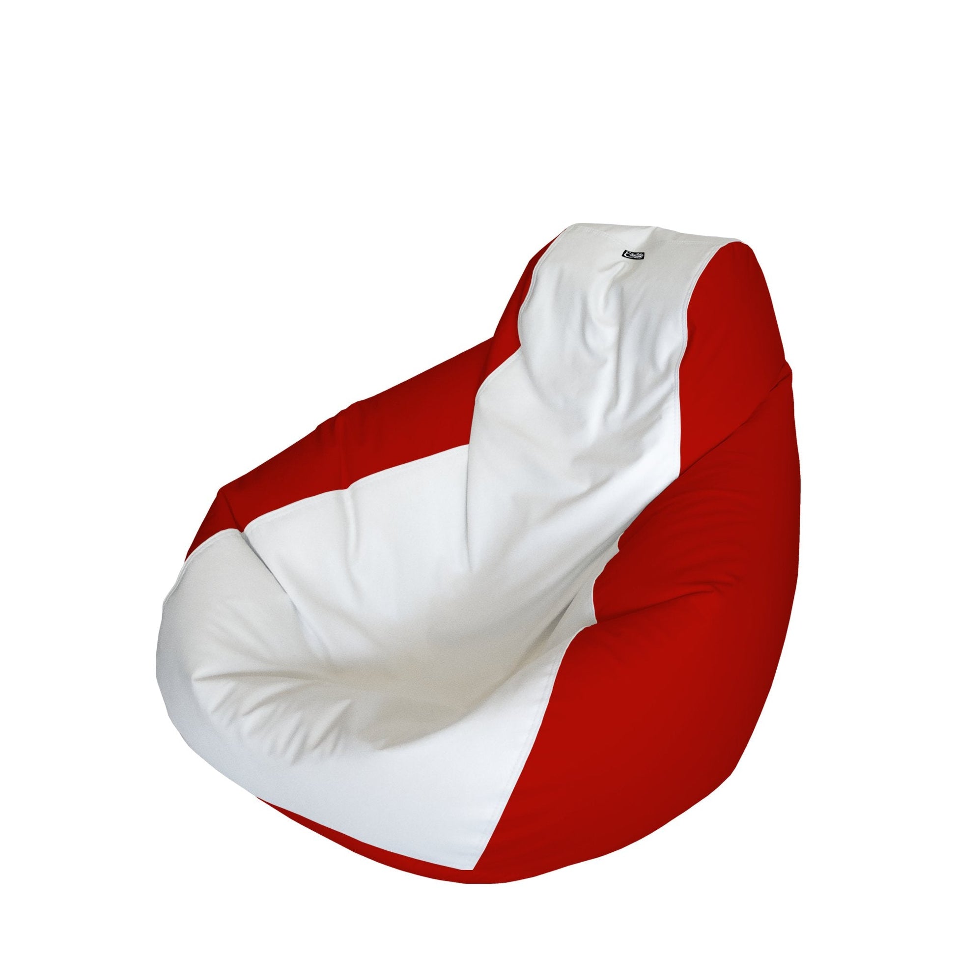 E - SeaRider Teardrop Marine Bean Bag - E - SeaRider ST - White - Red - SS