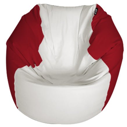 Traditional Round Red Waterproof Bean Bag (Quick Ship) E-SeaRider